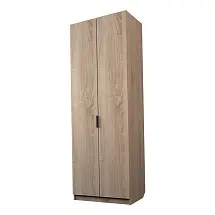 Шкаф ЭКОН распашной 2-х дверный с полками и штангой